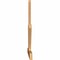 Ekena Millwork Saratoga Timber Gable Bracket, Western Red Cedar, 84"W x 35"H x 1 1/2"D x 3 1/2"F, 10/12 Pitch GBW084X35X0204SAR00SWR - alternate 3